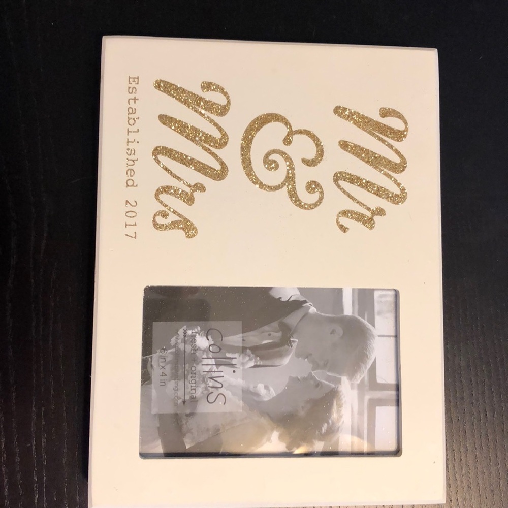 NWOT Married Picture Frame